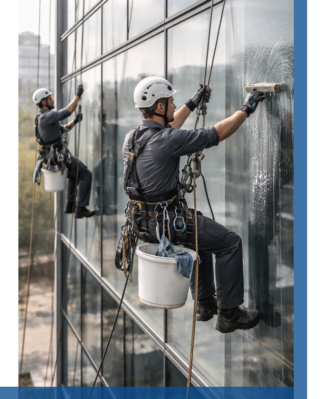 Мойка сплошного остекления в Павловском Посаде, заказать от 305 р.| ВЫСОТНИК-Пвл