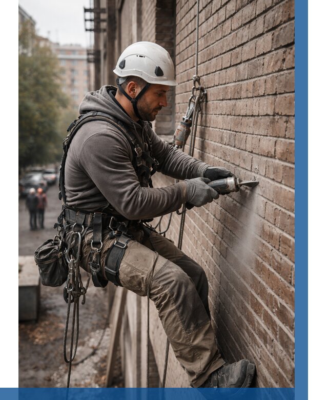 Расшивка кирпичных швов в Павловском Посаде от 610 р. | ВЫСОТНИК-Пвл