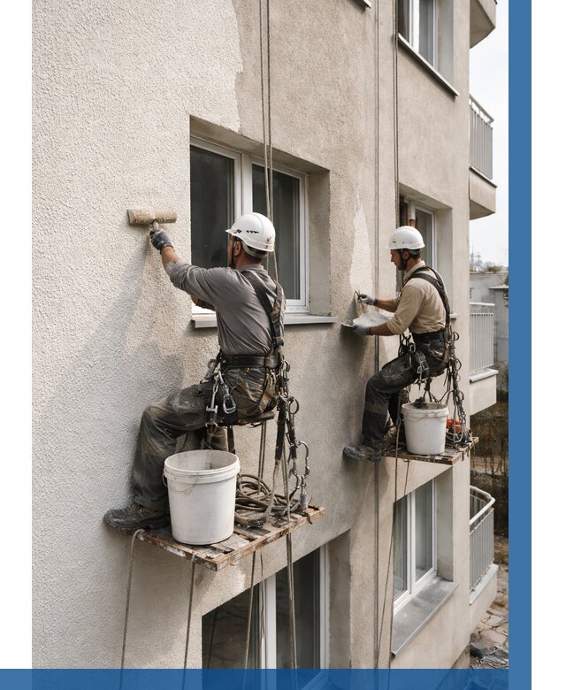 Нанесение короеда на фасад в Павловском Посаде от 457 р. | ВЫСОТНИК-Пвл