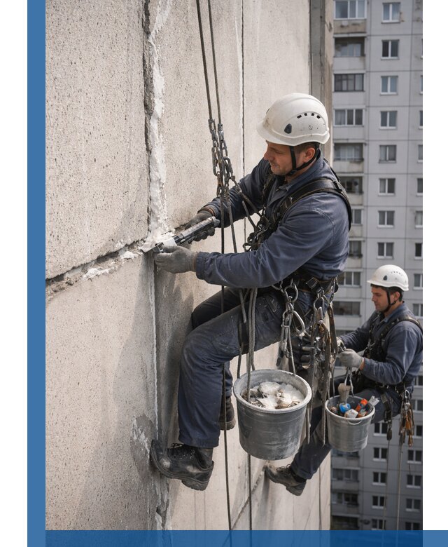 Утепление межпанельных швов в Павловском Посаде профессионально и надежно