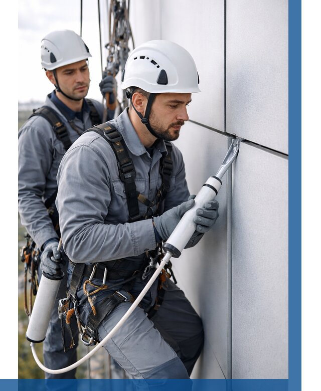 Герметизация швов вилатермом в Павловском Посаде от 610 р. | ВЫСОТНИК-Пвл