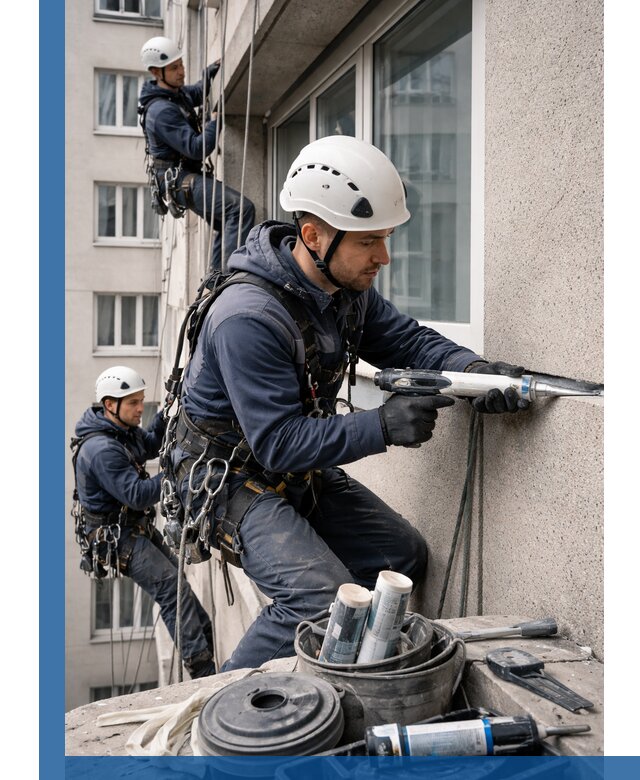 Герметизация швов лоджии в Павловском Посаде профессионально и надежно