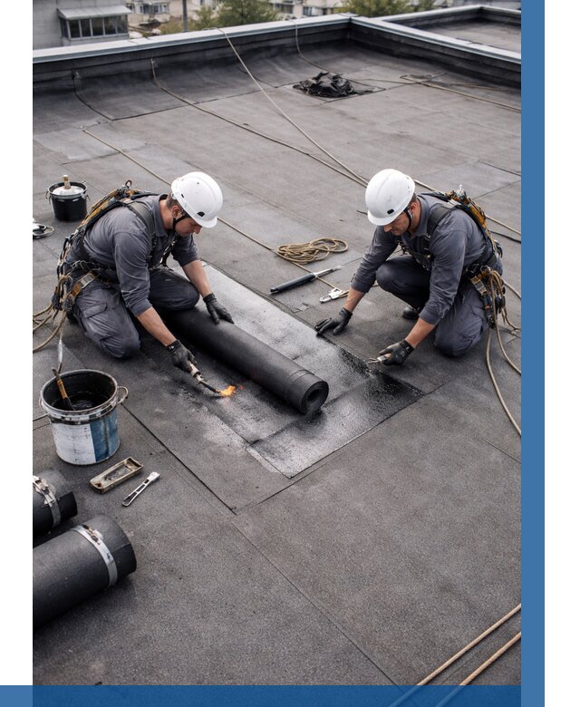 Ремонт мягкой кровли под ключ в Павловском Посаде от 711 р. | ВЫСОТНИК-Пвл