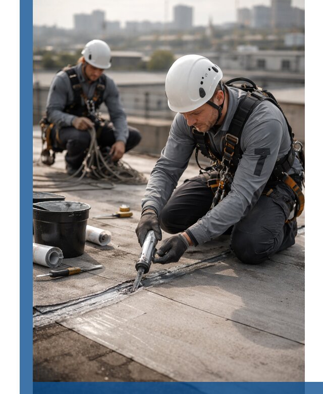 Аварийное и капитальное устранение протечек кровли в Павловском Посаде