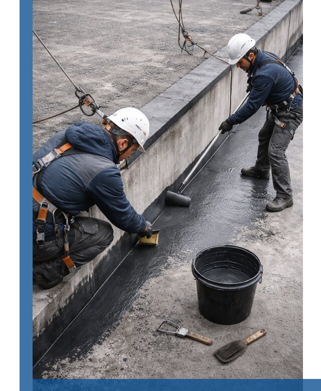 Гидроизоляция кровли жидкой резиной профессионально в Павловском Посаде