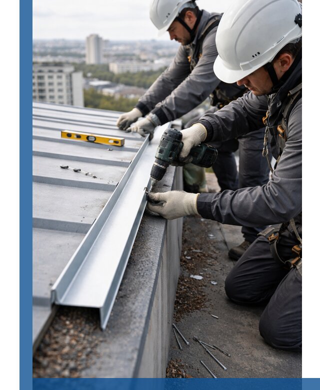 Монтаж капельника на кровле в Павловском Посаде с гарантией качества