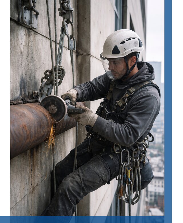 Резка металла на высоте в Павловском Посаде по цене от 4573 р. | ВЫСОТНИК-Пвл