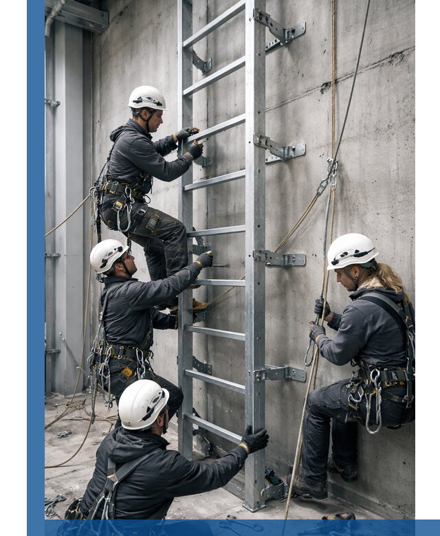 Монтаж металлических лестниц в Павловском Посаде под ключ со гарантией