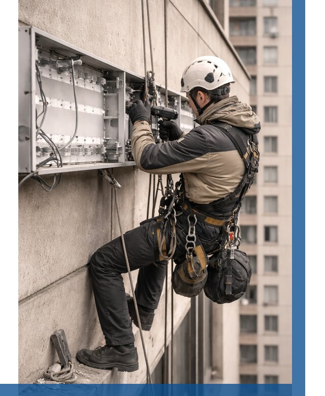 Ремонт вывески на высоте в Павловском Посаде от 4573 р. | ВЫСОТНИК-Пвл