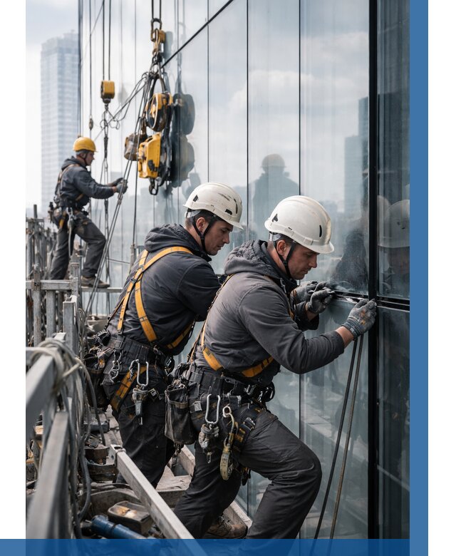 Структурное остекление фасадов в Павловском Посаде от 9654 р. | ВЫСОТНИК-Пвл