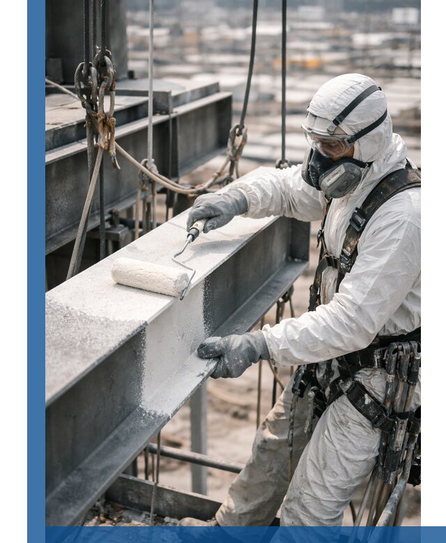 Профессиональная огнезащитная обработка металлоконструкций в Павловском Посаде