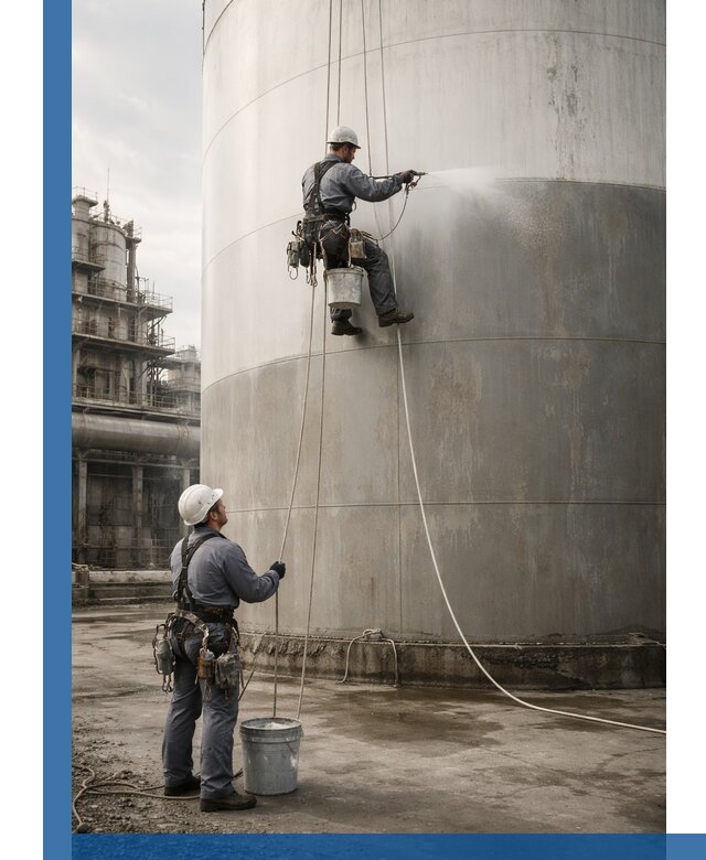 Покраска стальных резервуаров и емкостей в Павловском Посаде профессионально