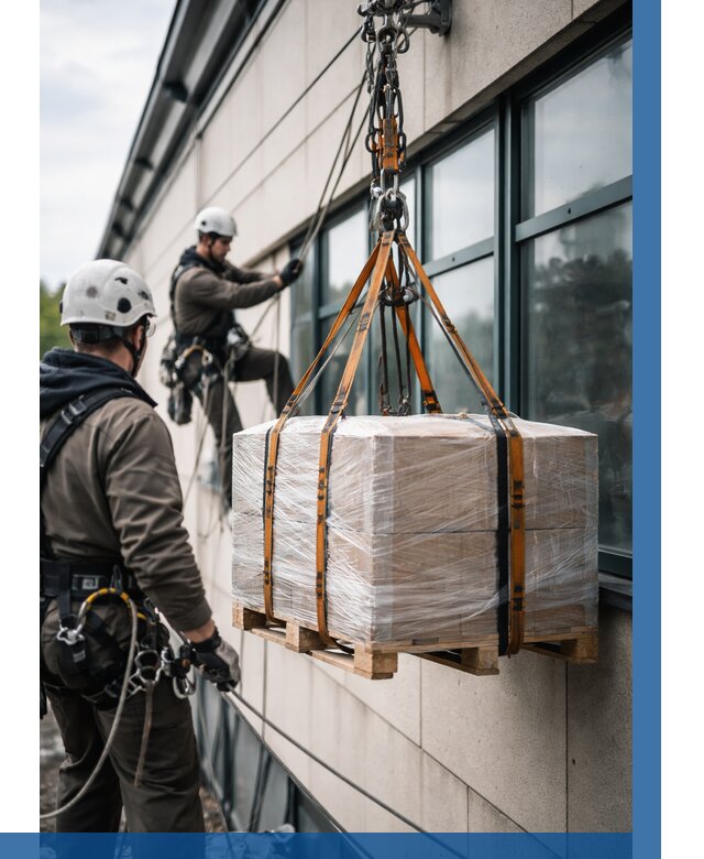 Подъем груза на высоту в Павловском Посаде от 3049 р. | ВЫСОТНИК-Пвл