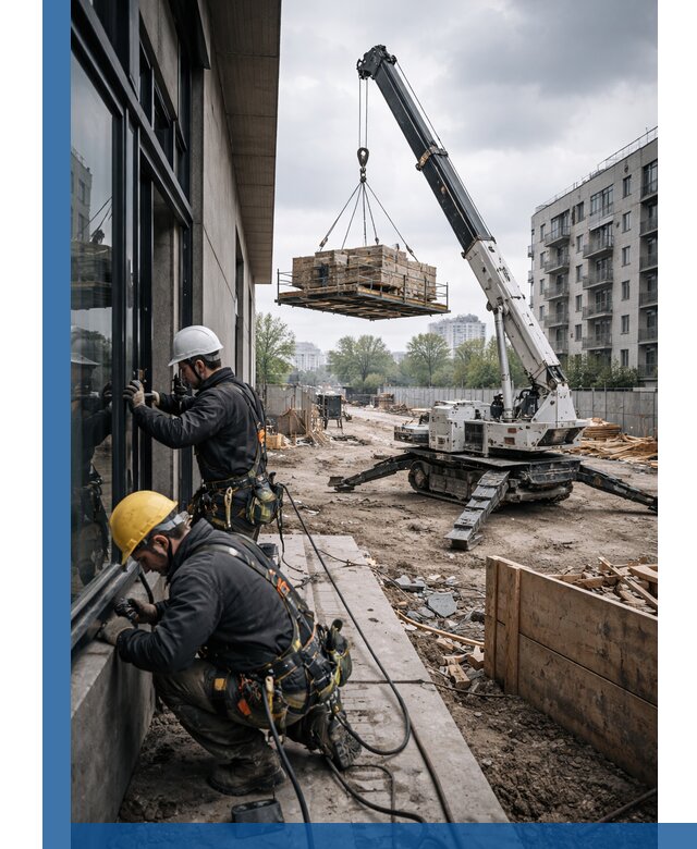 Аренда крана Пионер в Павловском Посаде для строительных работ