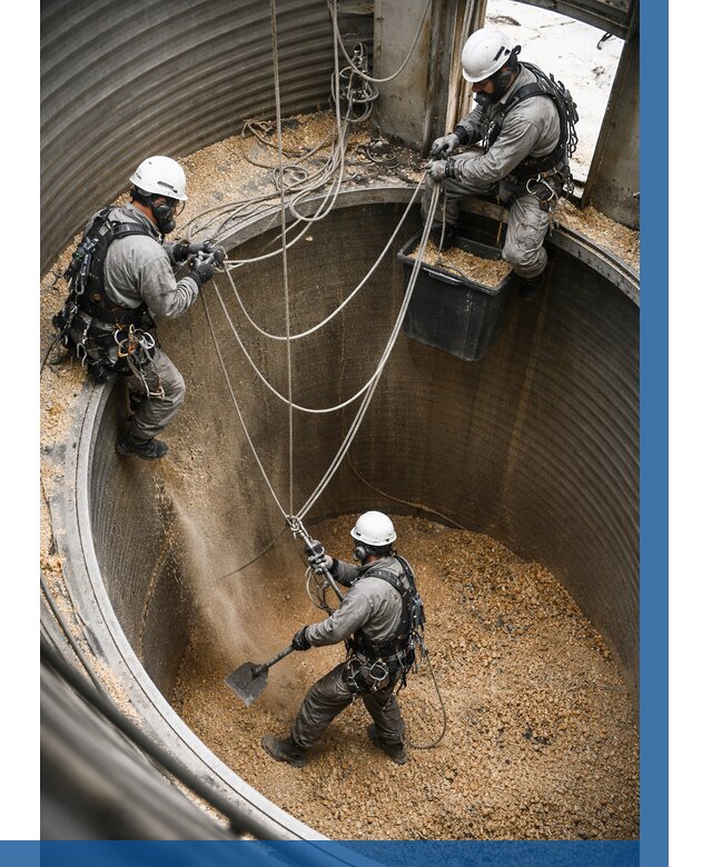 Чистка зерновых бункеров в Павловском Посаде от 12194 р. | ВЫСОТНИК-Пвл