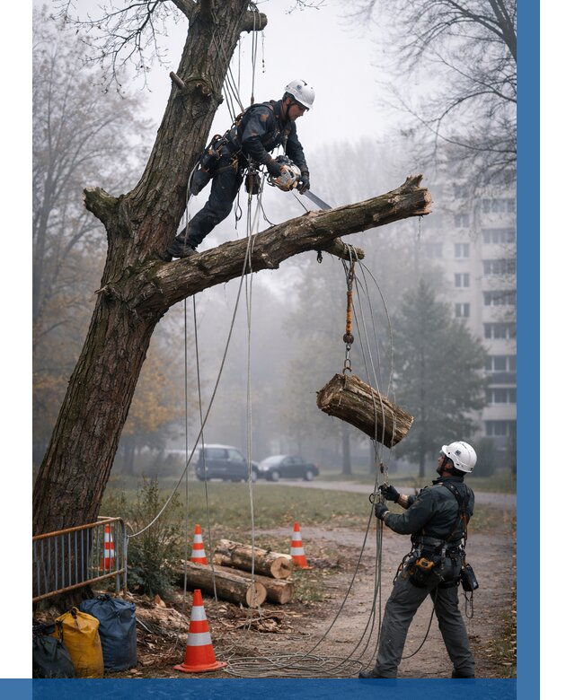Удаление аварийных деревьев в Павловском Посаде от 15243 р. | ВЫСОТНИК-Пвл