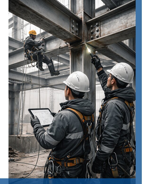 Обследование металлоконструкций в Павловском Посаде от 5589 р. | ВЫСОТНИК-Пвл